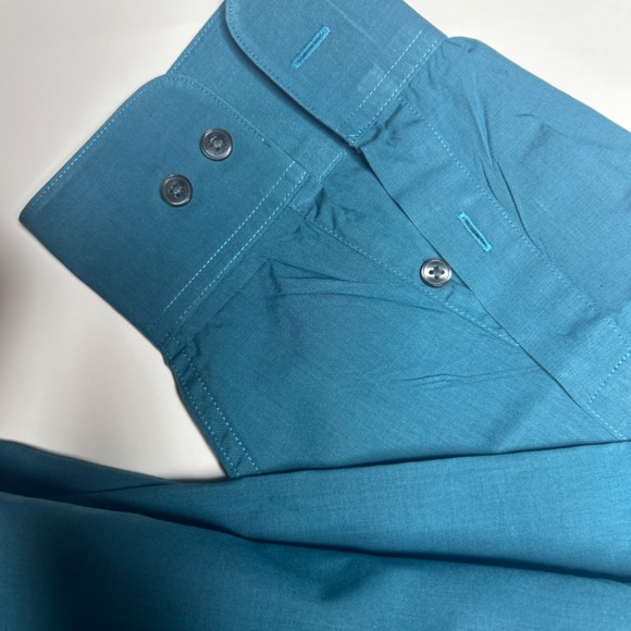 Calvin Klein Men’s Teal Dress Shirt 17/34-35 Regular Fit – New - Picture 3 of 7